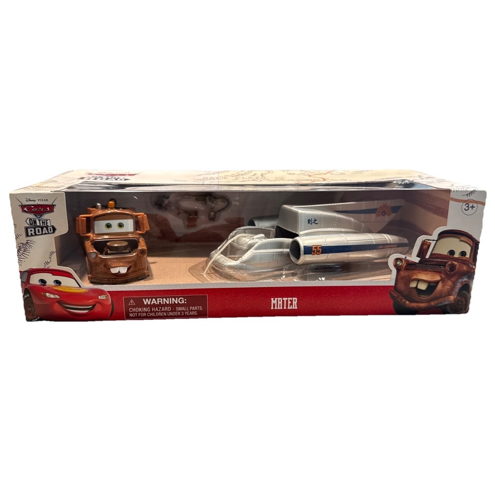 Disney Cars Mater Die Cast Salt Flats Set New Pixar Collector Toy